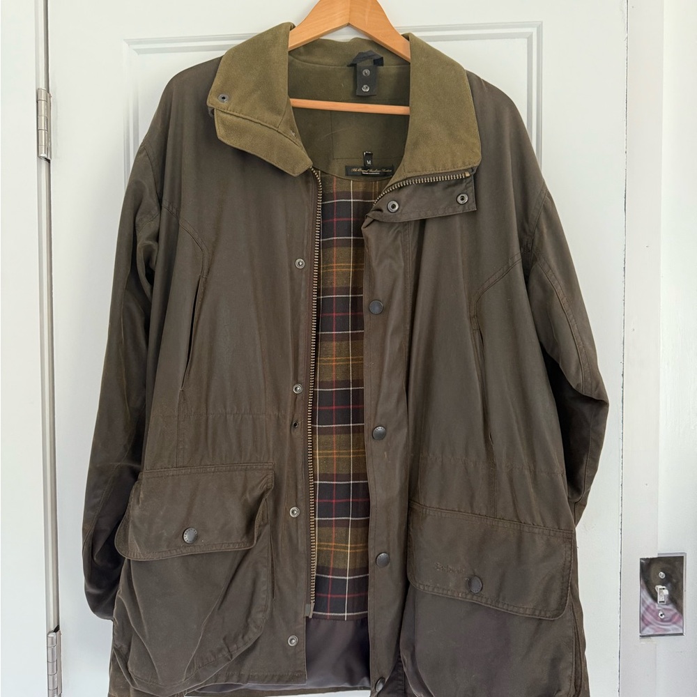 BARBOUR Men's Olive Green Jacket